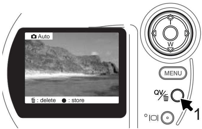 MINOLTA DIMAGE S414 - To delete an image. - 1