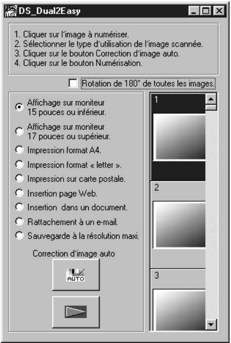 MINOLTA DIMAGE SCAN DUAL II AF-282OU - Sélectionnez le niveau de qualité de destination - 1