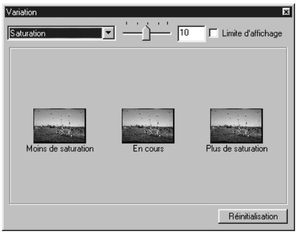 MINOLTA DIMAGE SCAN DUAL II AF-282OU - Cliquez sur l'image correspondant à la tendance de correction souhaitée pour l'image centrale. - 1