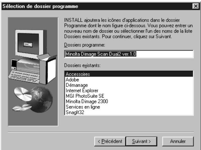MINOLTA DIMAGE SCAN DUAL II AF-282OU - Cliquez sur suivant - 1