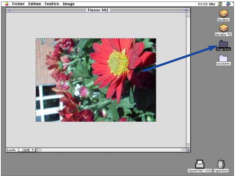 MINOLTA DIMAGE V - Recadrage des IMAGES - 3