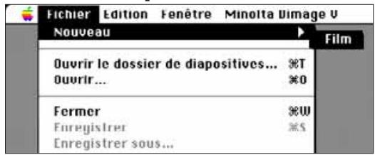 MINOLTA DIMAGE V - Creation d'une sequence par glisser/copier - 1