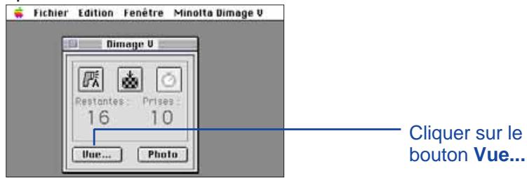 MINOLTA DIMAGE V - Pour visionner les images de l'appareil: - 1