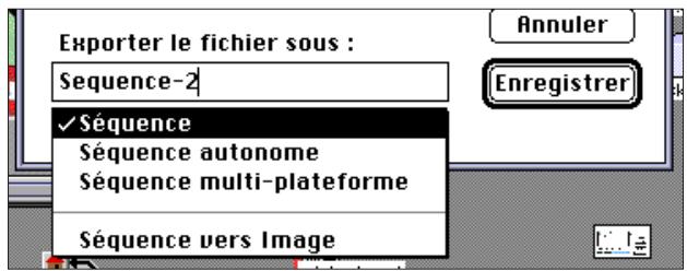 MINOLTA DIMAGE V - Changement du FORMAT de fichier VIDEO - 2
