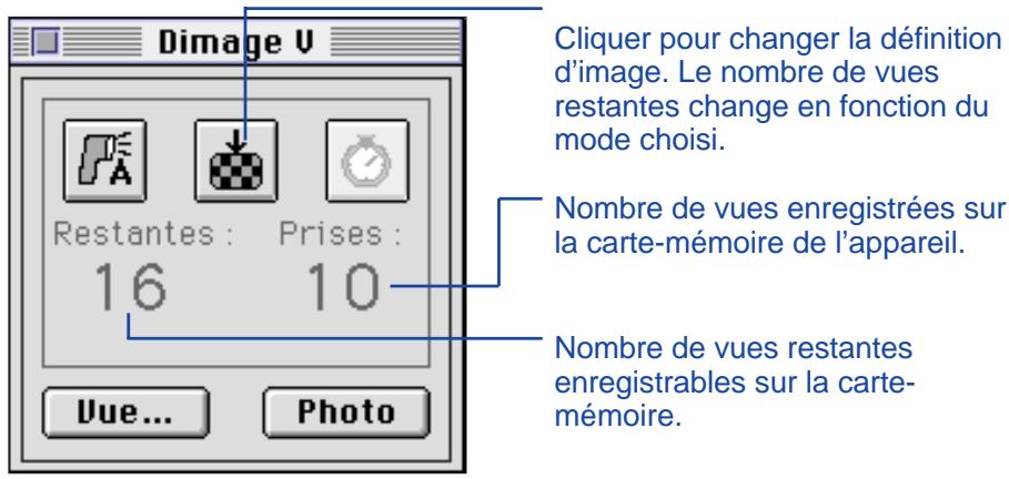 MINOLTA DIMAGE V - Ouverture de la fenêtre principale - 2