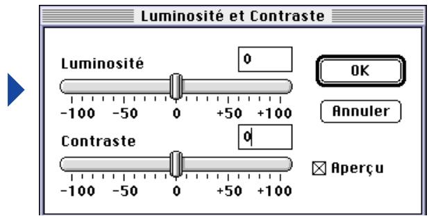 MINOLTA DIMAGE V - Réglage de la luminosité et du contraste - 2