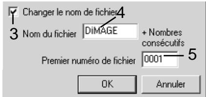 MINOLTA DIMAGE X - Sauvegarde simultanée d'images - 3