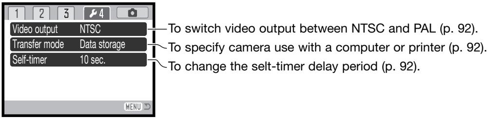 MINOLTA DIMAGE Z10 - NAVIGATING THE SETUP MENU - 11