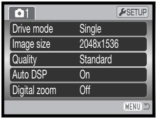 MINOLTA DIMAGE Z10 - AUTO DSP - 1
