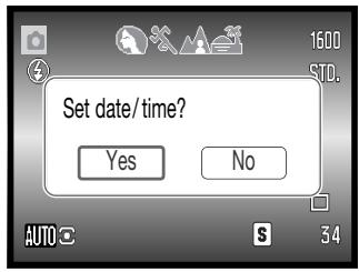 MINOLTA DIMAGE Z10 - SETTING THE DATE AND TIME - 2