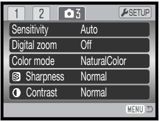 MINOLTA DIMAGE Z10 - CAMERA SENSITIVITY - ISO - 1