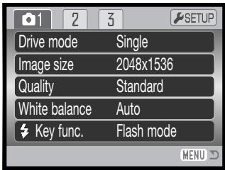 MINOLTA DIMAGE Z10 - MENU ○ - 14