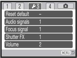 MINOLTA DIMAGE Z2 - Audio signals - 1