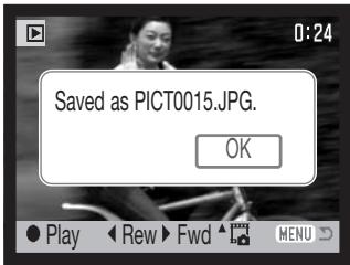 MINOLTA DIMAGE Z2 - Capturing a movie frame - 6