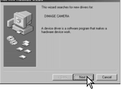 MINOLTA DIMAGE Z2 - Add New Hardware Wizard - 1