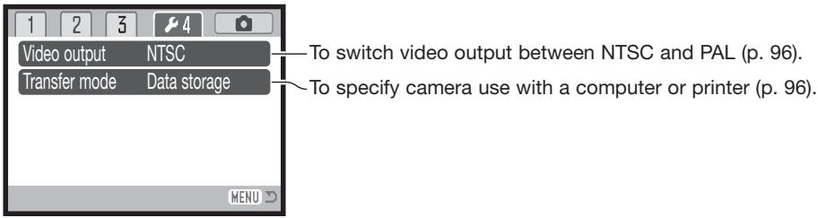 MINOLTA DIMAGE Z2 - Navigating the setup menu - 11