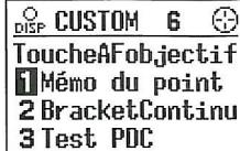 MINOLTA DYNAX 7 - Bracketing en continu - 1