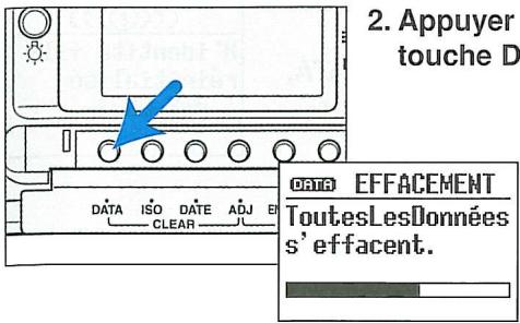 MINOLTA DYNAX 7 - Effacement des données enregistrées - 2