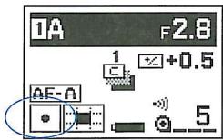 MINOLTA DYNAX 7 - Modification des réglages enregistrés - 3