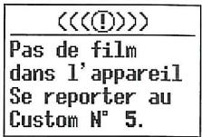 MINOLTA DYNAX 7 - Verrouillage activé - 3