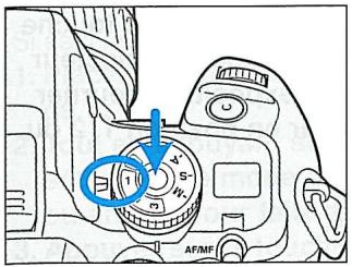 MINOLTA DYNAX 7 - RAPPEL des réglages en mémoire - 1