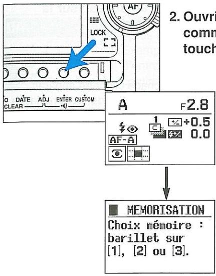 MINOLTA DYNAX 7 - Enregistrement de nouvelles règles - 1