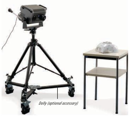 MINOLTA RANGE 5 - Measuring Stand Set with laptop shelf - 3