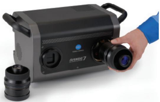 MINOLTA RANGE 7 - Un scanner numérique facile à transporter doté d'un appareil photo et d'un dispositif de commande intégrés - 1