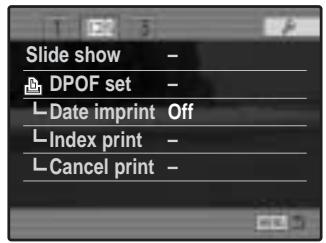 MINOLTA DIMAGE A200 - DPOF SETUP - 1
