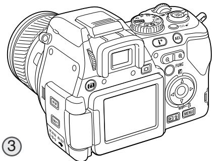 MINOLTA DIMAGE A200 - LCD MONITOR SET UP - 2