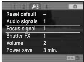 MINOLTA DIMAGE A200 - AUDIO SIGNALS - 1