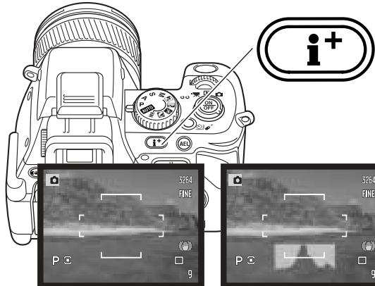 MINOLTA DIMAGE A200 - DISPLAY INFORMATION BUTTON - 1