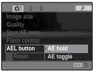 MINOLTA DIMAGE A200 - AEL BUTTON - 1