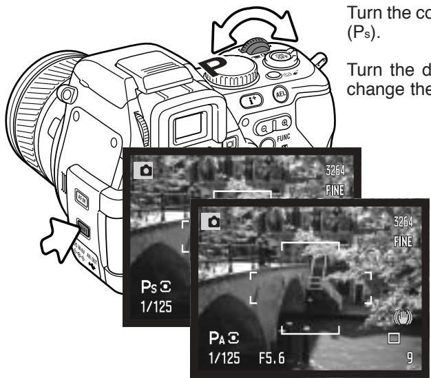 MINOLTA DIMAGE A200 - PROGRAM SHIFT - Ps/PA - 1