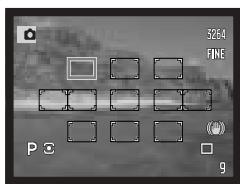 MINOLTA DIMAGE A200 - CHANGING AF-AREA MODES - 3