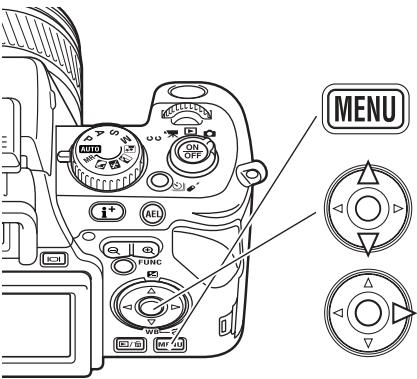 MINOLTA DIMAGE A200 - NAVIGATING THE MOVIE MENU - 1