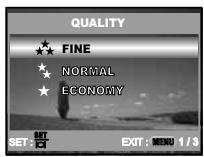 MINOLTA DIMAGE E 500 - Setting Image Resolution and Quality - 2