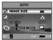 MINOLTA DIMAGE E 500 - Camera Menu - 1