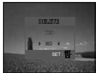 MINOLTA DIMAGE E 500 - To delete the latest single image/video clip - 1