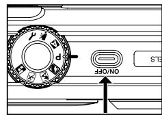 MINOLTA DIMAGE E 500 - Turning the Power On/Off - 1