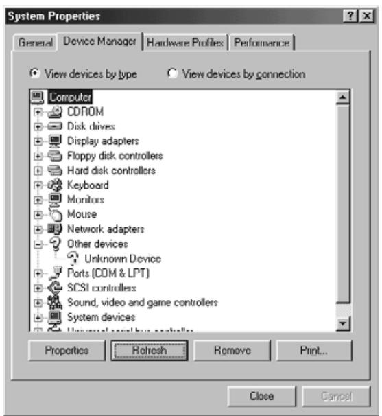 MINOLTA DIMAGE SCAN DUAL II - “Dimâge Scan Dual II” does not appear in the Device Manager - 1