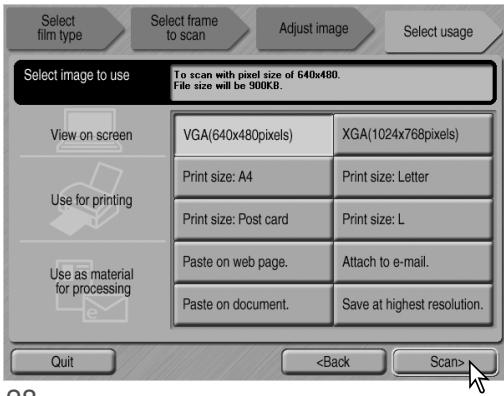 MINOLTA DIMAGE SCAN DUAL III - Canceling an index scan, prescan, or final scan (Macintosh) - 3