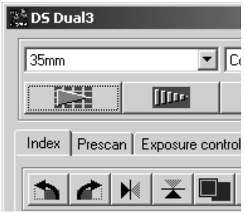 MINOLTA DIMAGE SCAN DUAL III - Flip and rotate images - 1