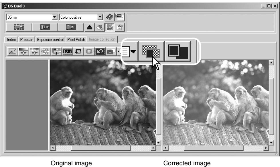 MINOLTA DIMAGE SCAN DUAL III - Comparing pre and post correction images - 1