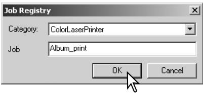MINOLTA DIMAGE SCAN DUAL III - Saving scan settings as a Job - 3
