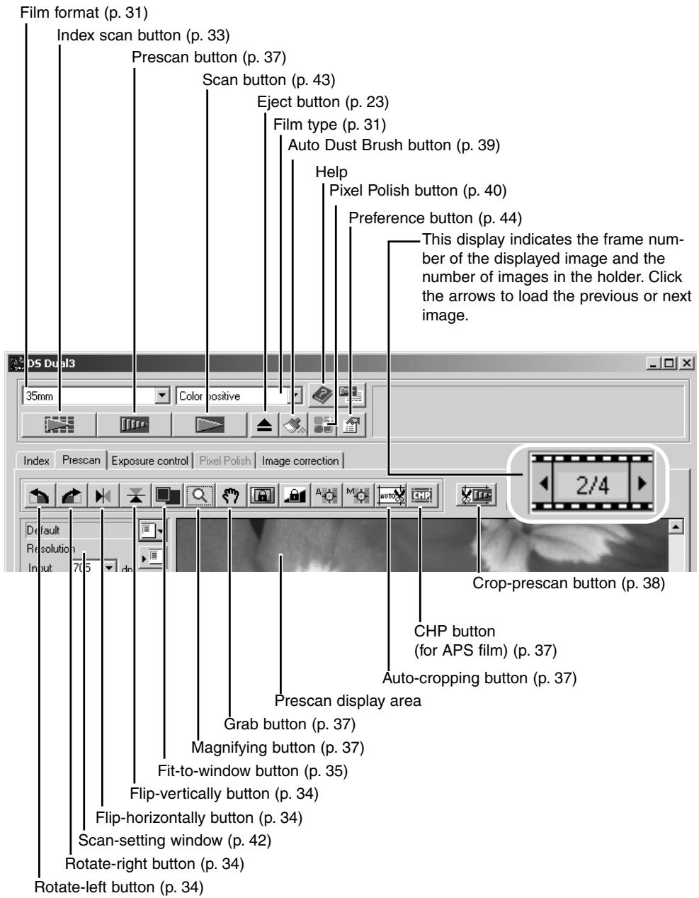 MINOLTA DIMAGE SCAN DUAL III - Prescan - 1