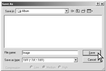 MINOLTA DIMAGE SCAN DUAL III - Making the final scan using Jobs - 5