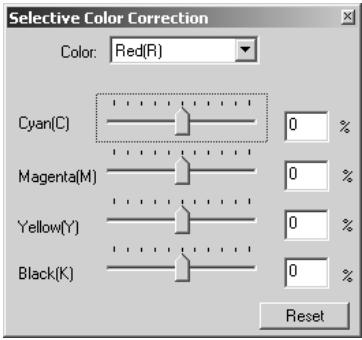 MINOLTA DIMAGE SCAN DUAL III - Selective-color palette - 2
