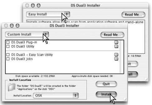 MINOLTA DIMAGE SCAN DUAL III - Installing the utility software – Macintosh - 5