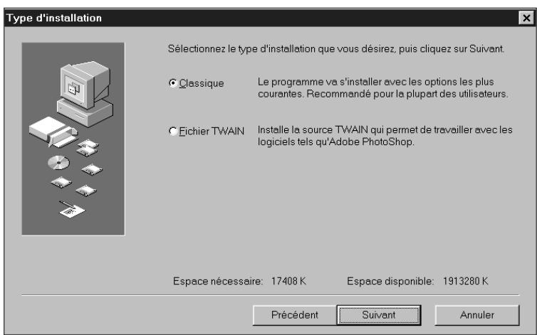 MINOLTA DIMAGE SCAN MULTI - Choisissez l'installation désirée puis cliquez sur suivant. - 4